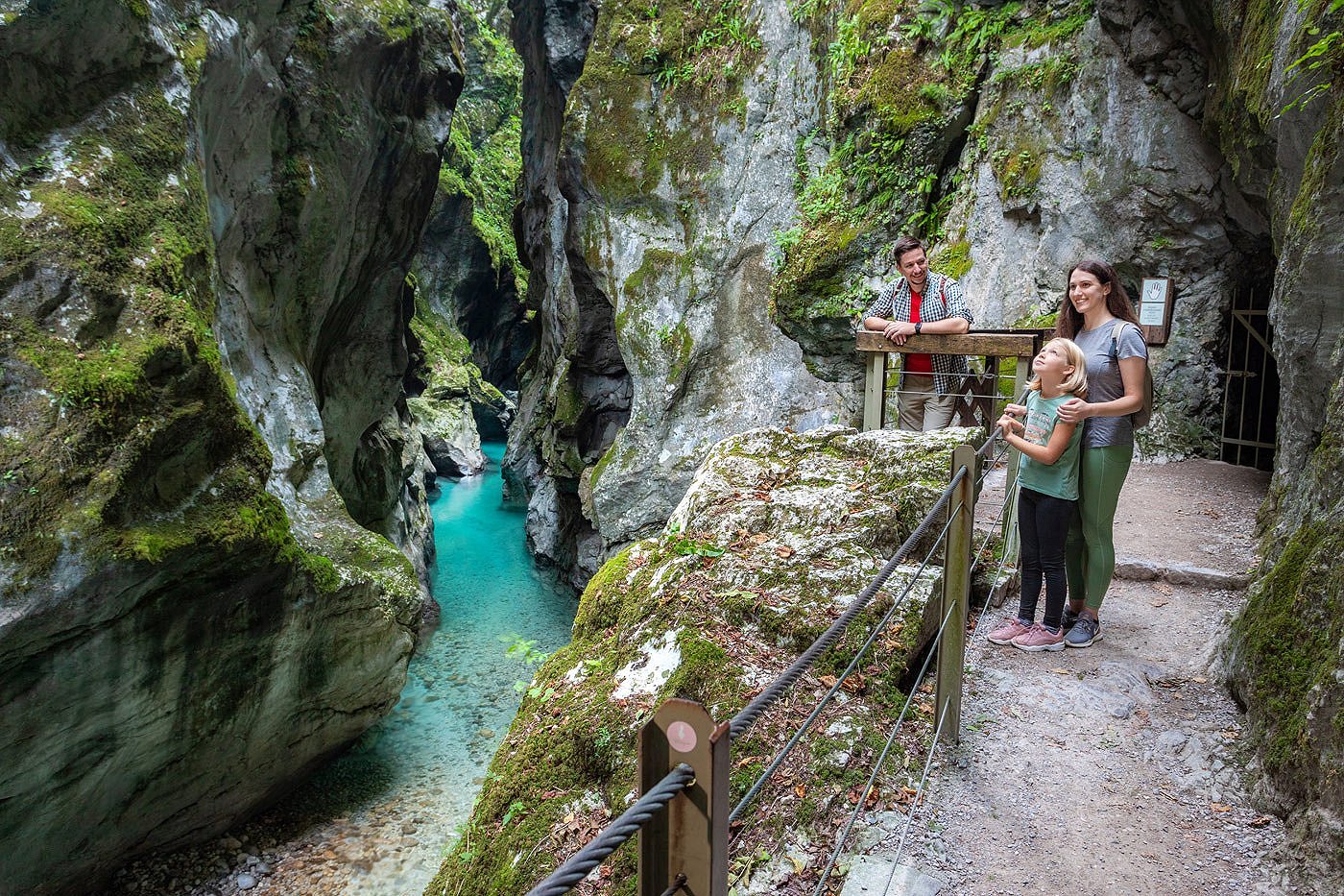 Gole di Tolmin - gola di Tolminka e sorgente termale