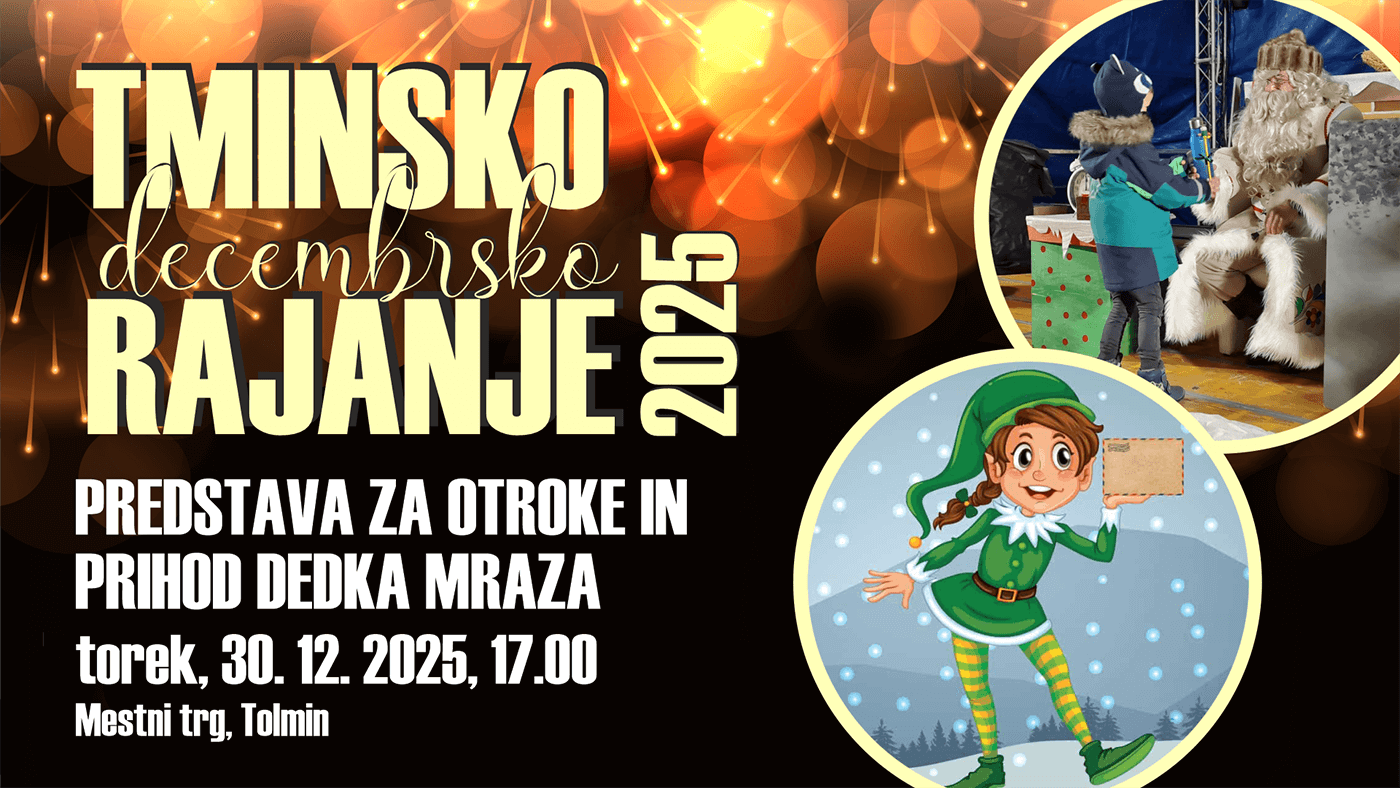 Predstava za otroke in prihod Dedka Mraza