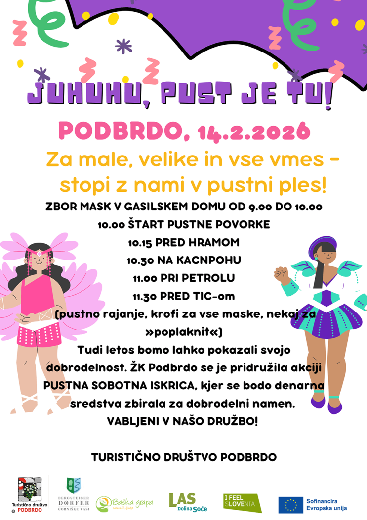 Pust 2026 - TD Podbrdo